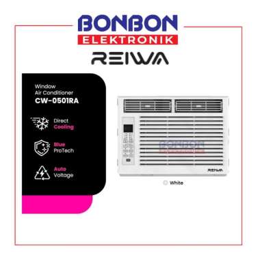 Reiwa AC Window 1/2 PK CW-0501RA 0.5 PK Direct Cooling