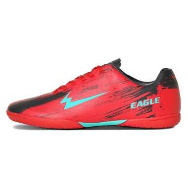 Eagle Veloza Sepatu Futsal 40 Merah Hitam