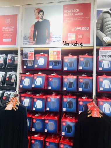 (Original) Uniqlo HEATTECH Ultra Warm .. baju Longjhon uniqlo long Jon