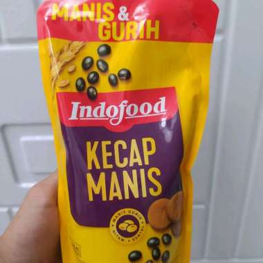 Indofood kecap manis pouch uk 520 ml