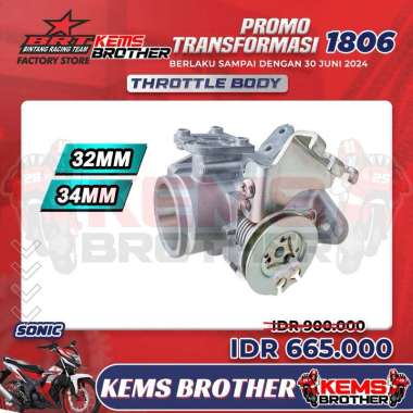 TB Throttle Body Honda Sonic BRT 32mm & 34mm - Original 34