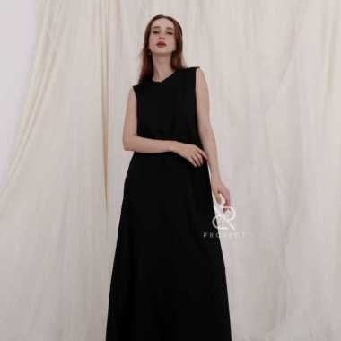 D&R PROJECT _ Acc NEW KENSHI || SINGLET WANITA BAHAN SHAKILA & CEY AIRFLOW M SINGLET BLACK