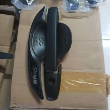Paket Cover Handle Pintu + Outer Mangkok Black Matte Brio 2012-2017