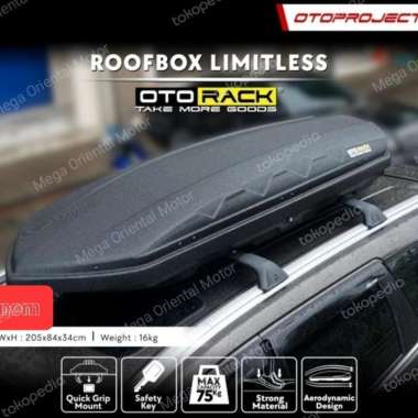 Roof Box / Roofbox Limitless Carbonite Otorack Kirim