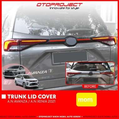 Trunklid / Trunk Lid Bagasi Belakang Otoproject All New Xenia 2022 Chrome