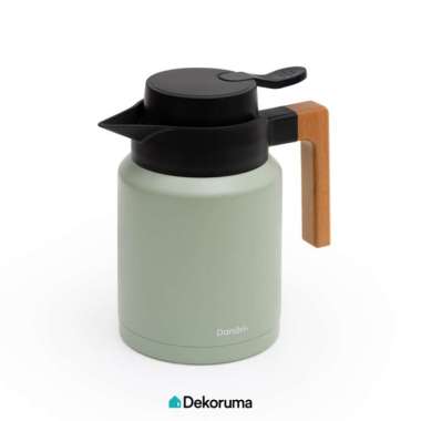 Dekoruma KISAME Teko Vacuum / Thermos Air Panas dan Air Dingin 1.2L Sage Green