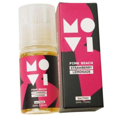 Movi Pink Beach Salt 30mg 30ml Strawberry Lemonade Komodo Breakfast