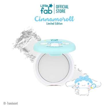 Little Fab Kids Pressed Powder / Bedak Anak, Varian 01 Translucent