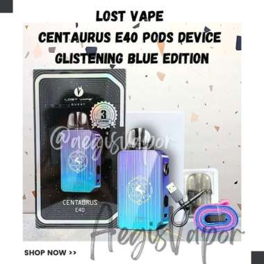 LOSTVAPE CENTAURUS E40 DEVICE POD [E PLUS] GLISTENING BLUE