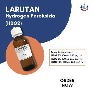 Hydrogen Peroksida (H2O2) 3% 1 LITER