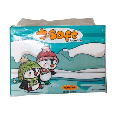 T-Soft Premium Facial Tissue Tisu Wajah 800 gr