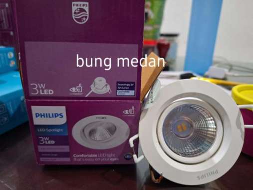 LAMPU LED PHILIPS SOROT KYANITE 3W 3 WATT 4000K Nw putih SPOT 59751