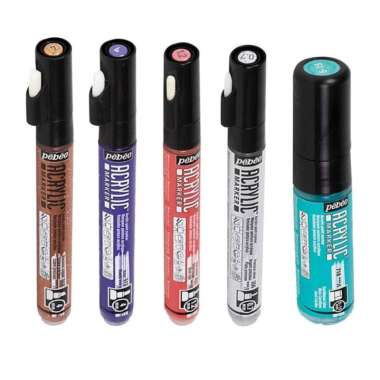 Pebeo Acrylic Marker Paint Pen Spidol Permanen Warna 5-15mmFL PINK