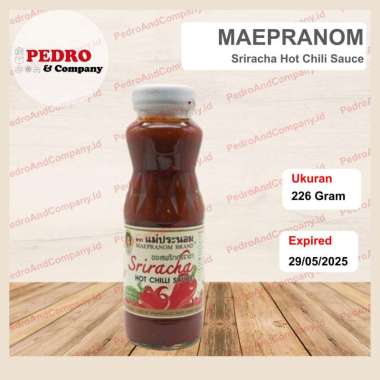 Maepranom Sriracha Hot Chilli Sauce 226 gram saus sambel thailand cabe cabai