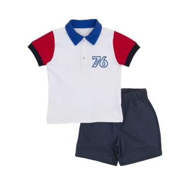 TORIO Short Pant Set Polo Shirt 76 - Setelan Anak Laki-laki 5-6 tahun