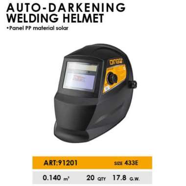 DINGQI Topeng Las Otomatis Kap Las Cap Las 91201