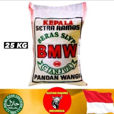 BERAS BMW PANDAN WANGI 25 KG SUPER PREMIUM/ BERAS PANDAN WANGI 25KG/ BERAS PANDAN WANGI 25KG BMW/ BE