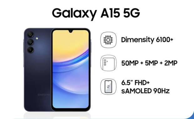 SAMSUNG GALAXY A15 5G RAM 8/256 GB Black