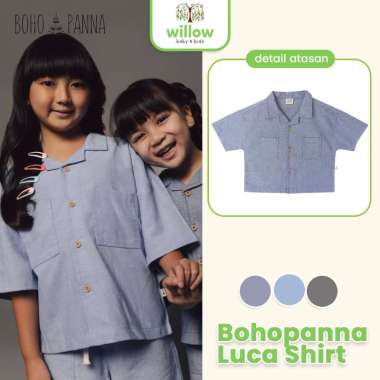 Kemeja Anak - Bohopanna Luca Shirt 5-6Y Denim