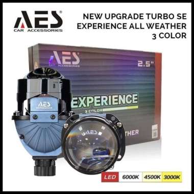 Biled aes experience allweather sepasang putih kuning 60watt lampu biled bullaes