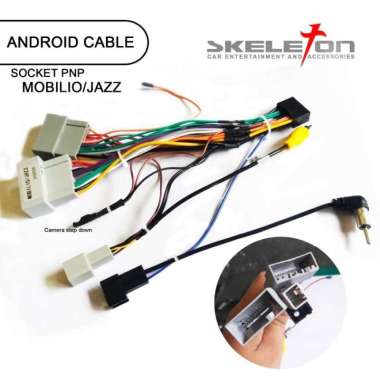 KABEL SOKET HEAD UNIT UNTUK MOBIL MOBILIO