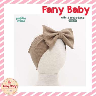 PETITE MIMI OLIVIA HEADBAND BANDANA BAYI Hazelnut