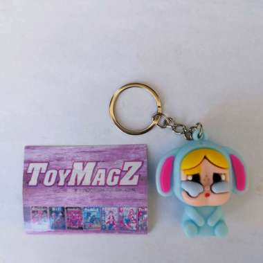 Gantungan Kunci Lucu Cry Baby / Gantungan Kunci/Tas Cry Baby Lucu dan Viral BiruMuda