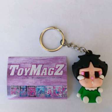 Gantungan Kunci Lucu Cry Baby / Gantungan Kunci/Tas Cry Baby Lucu dan Viral Hijau