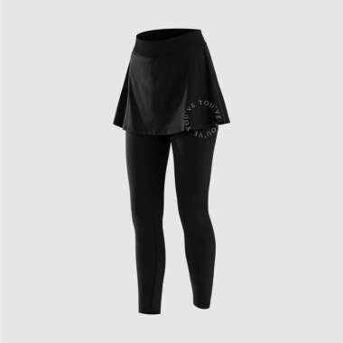 YouHave Celana Yoga Legging Celana Olahraga Wanita High Waist Rok Celana Skirt Hijab High Waist Polo