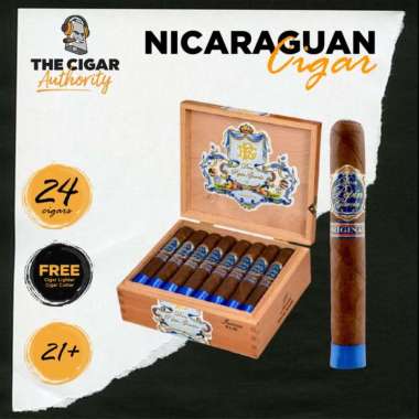 Don Pepin Blue Invictos Robusto [ Box of 24 Sticks ] Nicaragua Cigar Cerutu