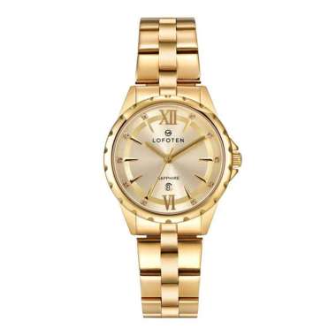 JAM TANGAN LOFOTEN 2326LG JAM LOFOTEN 2326 LG JAM TANGAN WANITA JAM TANGAN ANALOG ST DMTR 3.4 CM WTR