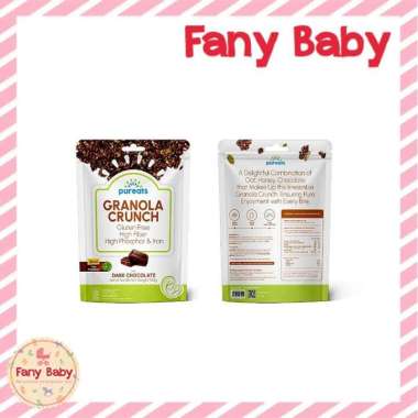PUREATS GRANOLA CRUNCH 100GR DARK CHOCOLATE