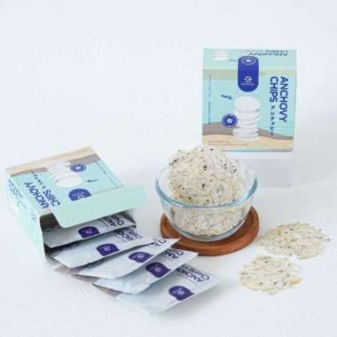 Crystal of the Sea Anchovy Chips Snack | Keripil Ikan Teri