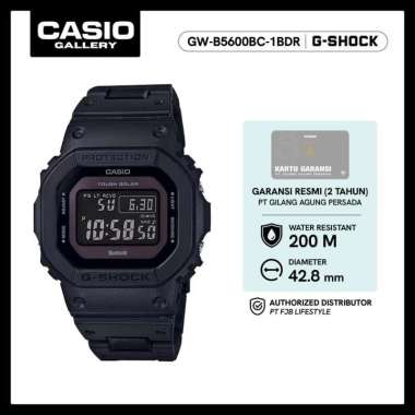 G-Shock Jam Tangan Pria GW-B5600BC-1BDR Bluetooth Original