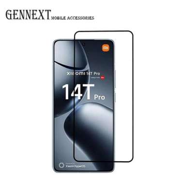GENNEXT Tempered Glass Full Cover Xiaomi Mi 14 14T 14TPRO 15 T PRO Screen Protector MI 14T