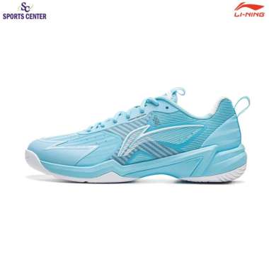New Sepatu Badminton Lining Player Series Halberd 2.0 AYZU019 / AYZU019-3 Light Pastel Blue 41