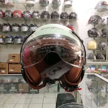 HELM CARGLOSS HIJAB SAGE GREEN ORIGINAL