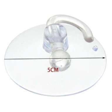 Alat Tempel Kop Kaca Hook Suction Cup Silikon Dinding Kulkas Cermin Kaca Aquarium Keramik Tempelan T