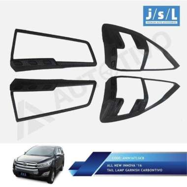 Garnish Stoplamp / List Lampu Belakang Carbon Innova Reborn 2017