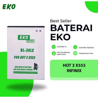 BATERAI EKO INFINIX HOT 3 X553 BERGARANSI
