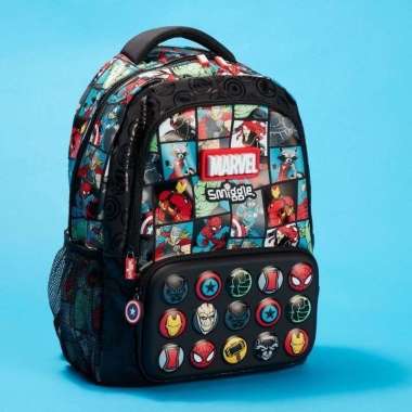 Smiggle Tas Ransel Sekolah Anak SD | Kids Backpack Minecraft Minnie Marvel Spiderman Ariel Princess 