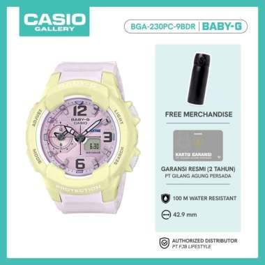 Casio Baby-G LED Original BGA-230PC-9BDR Jam Tangan Wanita Waterproof