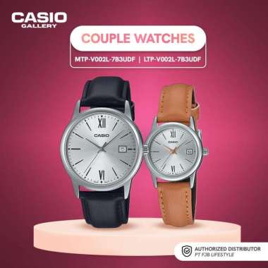 Jam Tangan Couple Casio MTP-V002L-7B3UDF x LTP-V002L-7B3UDF