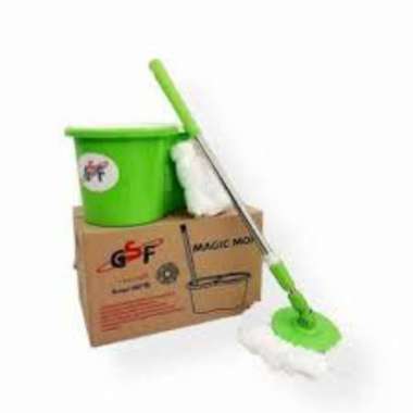 Magic Mop GSF G 433 Alat Pel Magic Mop GSF G-433 Pel praktis with ember (DRY & WASH) HOMESTATION