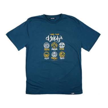 Kaos Dagadu Original Lengan Panjang Pendek Singkat Padat - Atlantic Sea PENDEK S