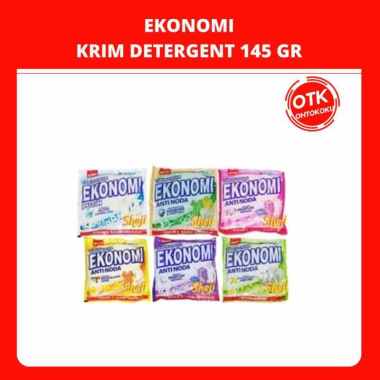 EKONOMI CREAM DETERGENT SABUN COLEK 145GR siwak