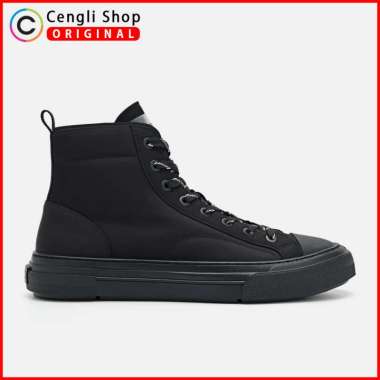 SEPATU PEDRO SNEAKER BOOT PRIA ORIGINAL SNEAKERS BOOTS CASUAL KASUAL KETS BRANDED ALL FULL BLACK HIT