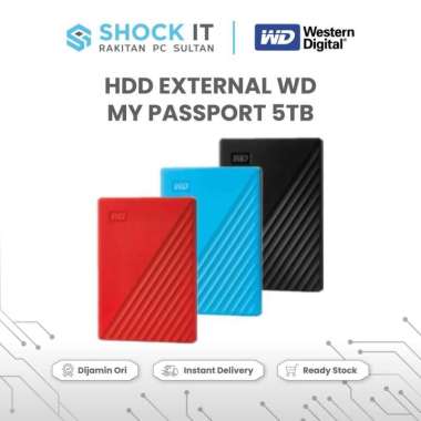 HDD EXTERNAL WD MY PASSPORT 5TB