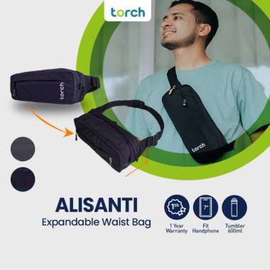 Torch Alisanti Waist Bag - Tas Pinggang - Tas Selempang