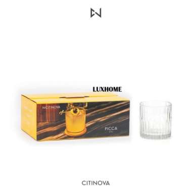GELAS KACA PICCA CITINOVA ISI 6PCS / GELAS BAR & RESTO PREMIUM CITINOVA PICCA 6PCS/BOX - GELAS HW BA
